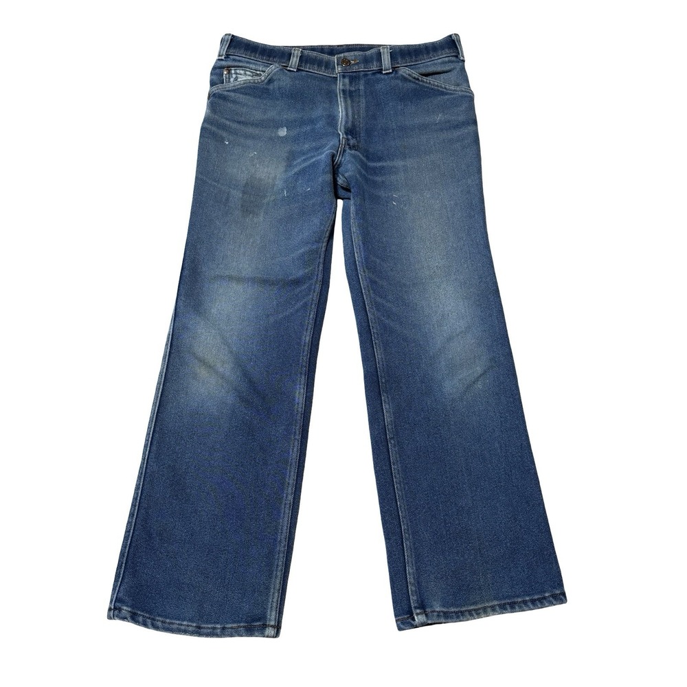 Vintage Levi's Men's Orange Tab Jeans Size 32 x 28 (Flawed)